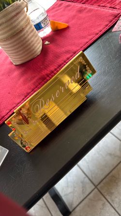 Reserved table sign