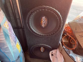 Kicker Dual 12’ Subwoofer