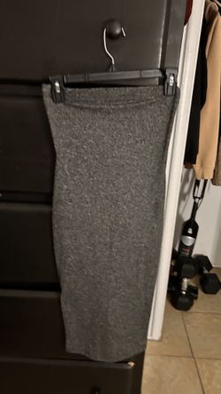 Grey Tube Dress