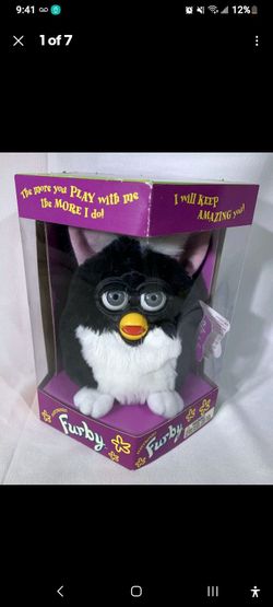 1st generation "tuxedo" furby