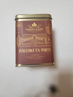 Empty Harney And Sons Tea Tin