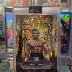 Wild Card 2025 Mike Tyson One Of One Haunted