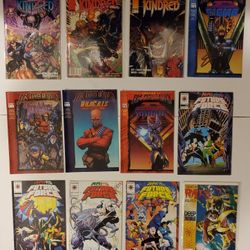 Independent Comic Book Mixed Lot Of 12 Kindred RAI Future Force Sigma + Others 