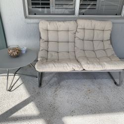 Four Piece Patio Set with Table