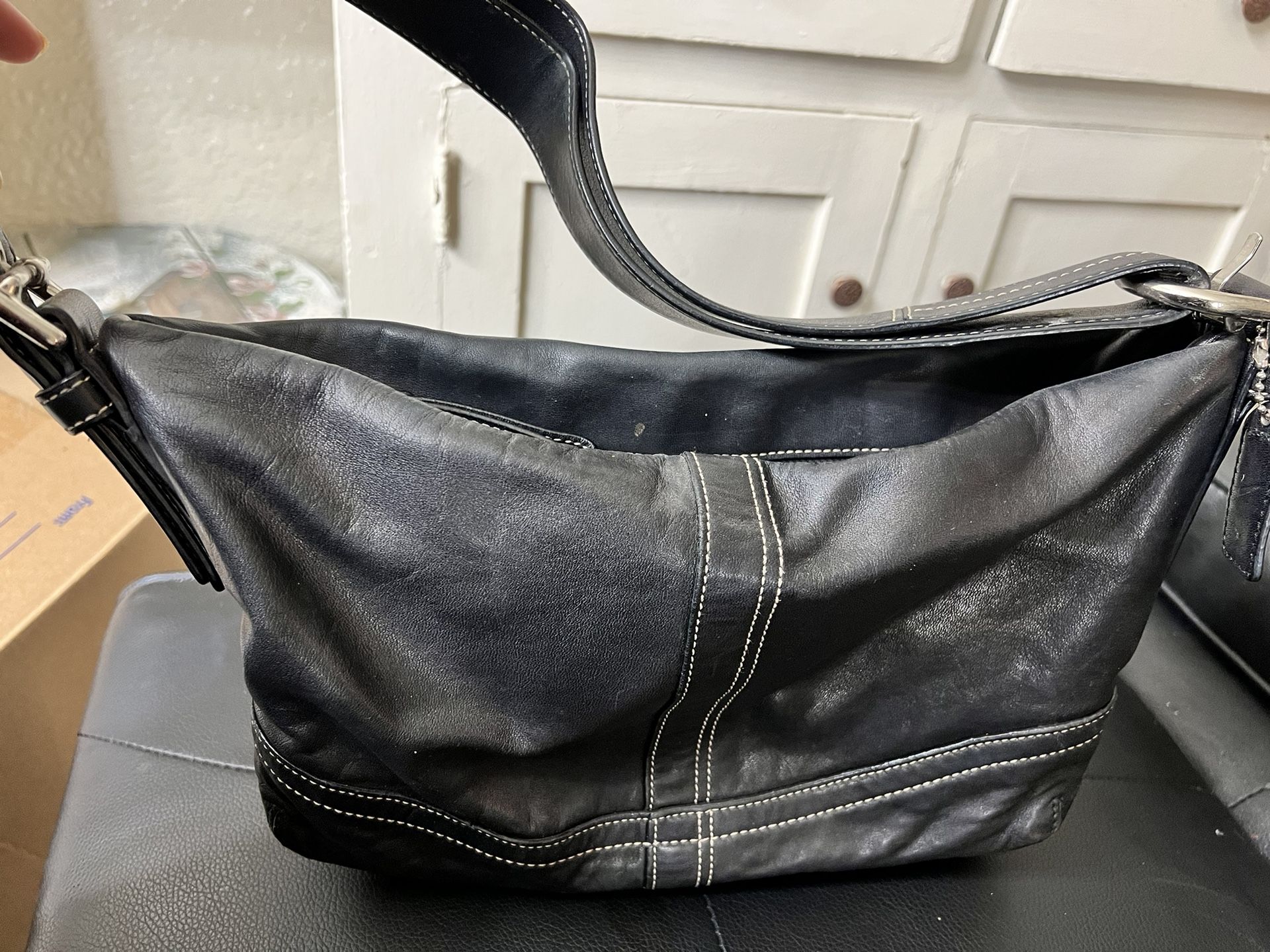 Original Coach Leather Bag