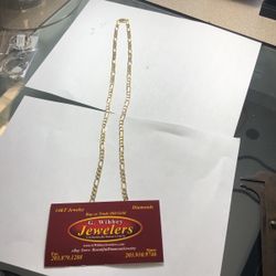 14 Kt Genuine Gold , 24” Long 4 Millimeters Wide 