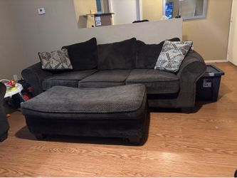 chocolate brown couch set (3)