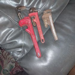 3 Pipe Wrenches