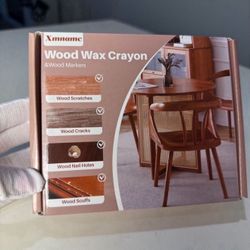 NEW! Wood Repair Wax Crayons, 12 Colors, Furniture Touch Up Markers for Scratches