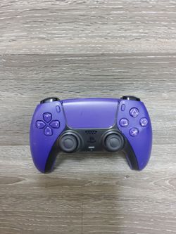 Sony Playstation 5 purple controller with small crack fully functional no stick drift