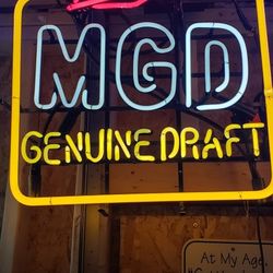 MGD Neon Beer Light