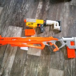 Nerf Guns /30.00 For Both 