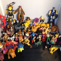 Toy Figures Lot - 50+ Figures -  Amazing Deal!