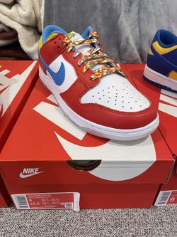 Nike Dunks Lebron James Fruity Pebbles Size 9 New