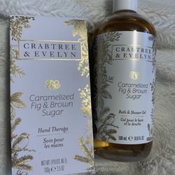 Crabtree And Evelyn Shower Gel And Hand Lotion NIB