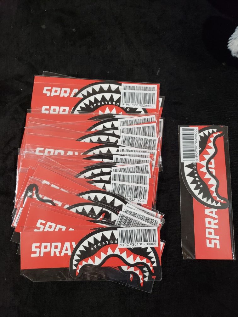 Sprayground stickers