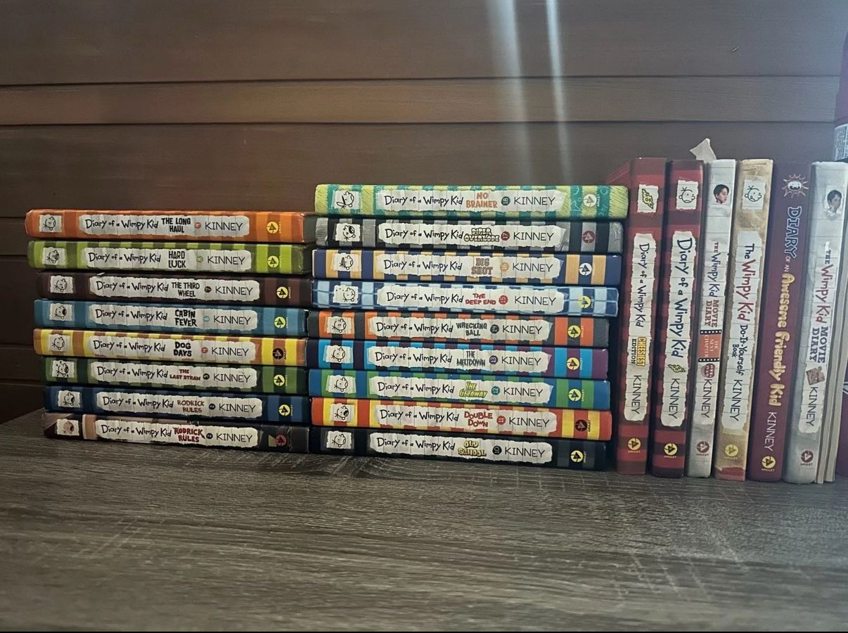 Diary Of A Wimpy Kid Books, #s 1-18 Plus Special Editions (see Description)