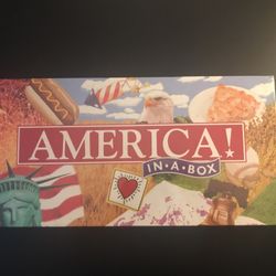 AMERICA IN A BOX Board Game