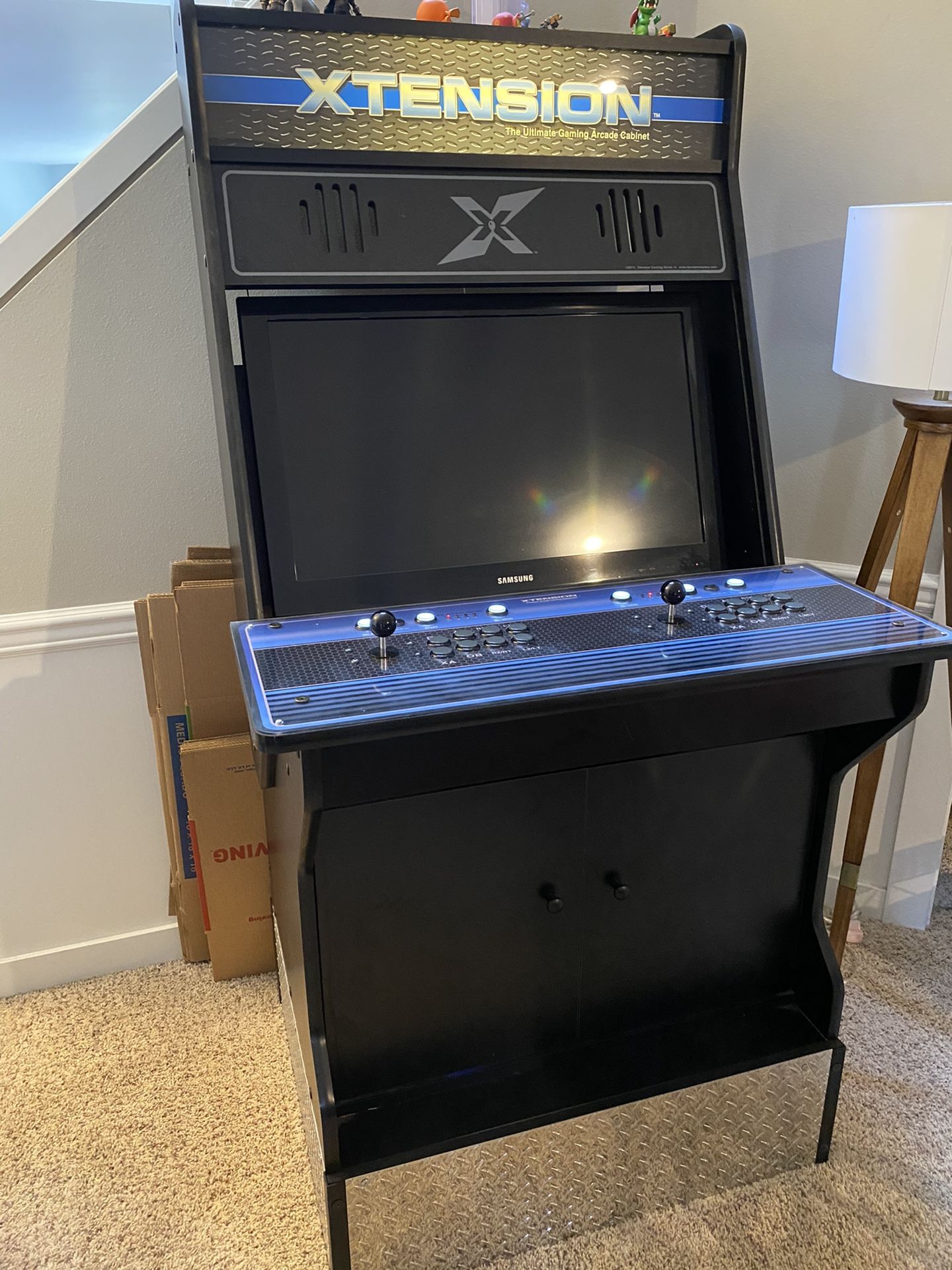 Xtension Arcade Japanese Style Sit Down Cabinet
