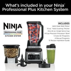 Ninja Professional Plus Kitchen System with Auto-iQ and 72 oz