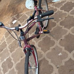 ROAD Bike 26inch FREE SPIRIT 15SPEED WORK PERFECT NEW TIRES AND TUBES NEW SEAT EVRYTHING IS GOOD 