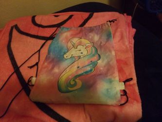 A unicorn backpack