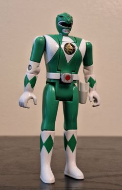 1993 BANDAI MIGHTY MORPHIN POWER RANGERS GREEN RANGER 5.5" VINTAGE