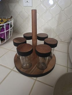Rustic Spice Holder