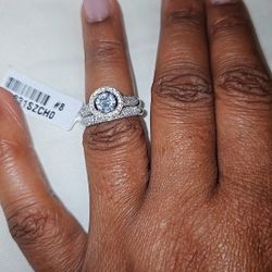 Wedding/ Engagement Ring Set