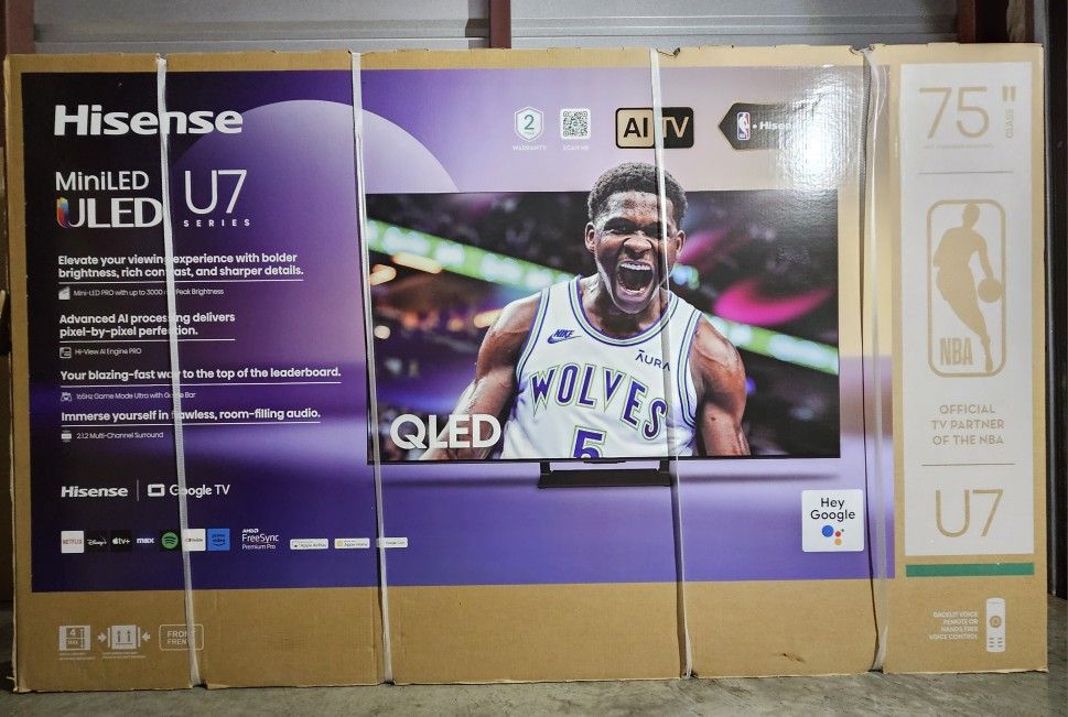 HISENSE MINILED QLED U7 75"