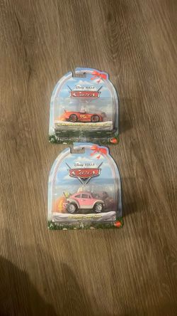 DISNEY PIXAR CARS EASTER BUGGY & LIGHTNING MCQUEEN AS EASTER BUGGY 