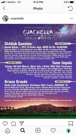 Coachella ticket