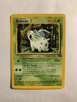 pokemon nidorian 57/64