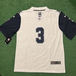 Dallas Cowboys George Pickens Throwback White Jersey 