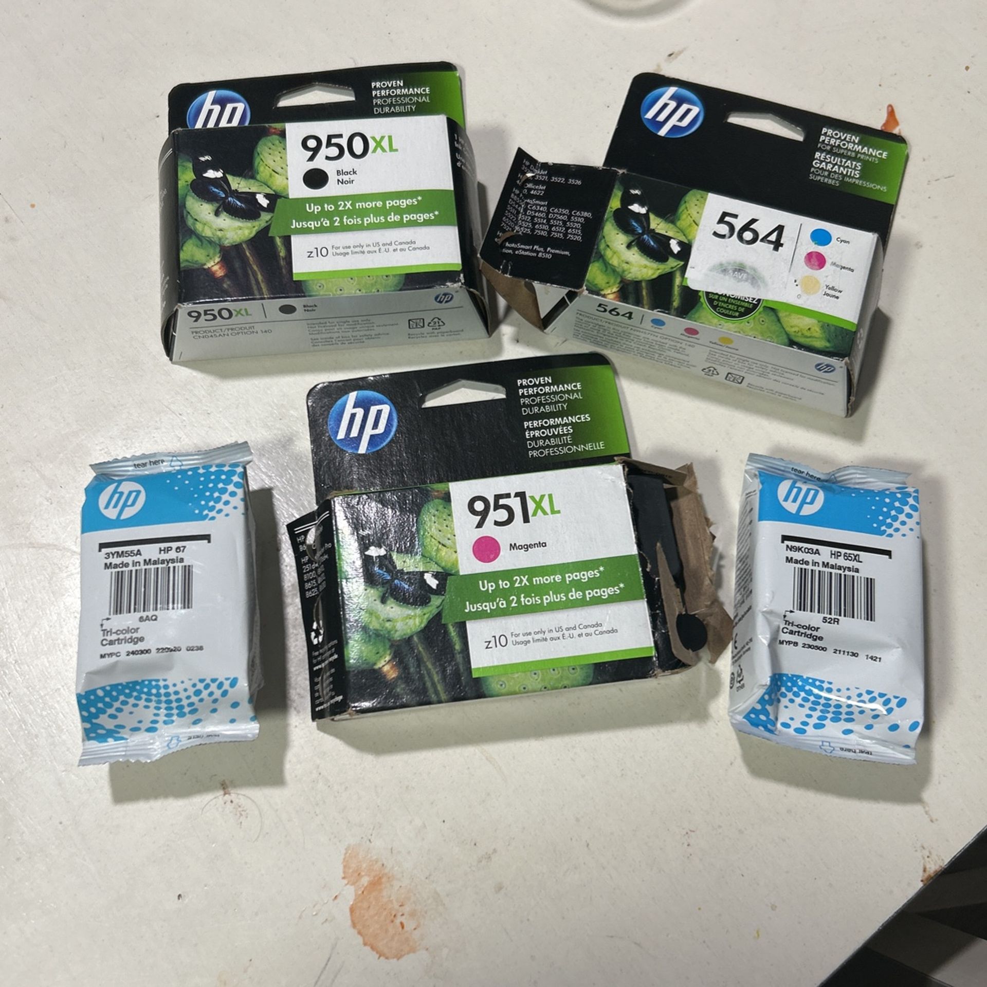 HP Cartridge Lot