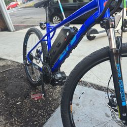 50 Miles Like New Gt Expert Aggressor With Bafane Mid Drive