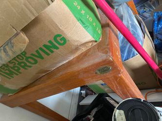 3 heavy real wood tables like publix show tables