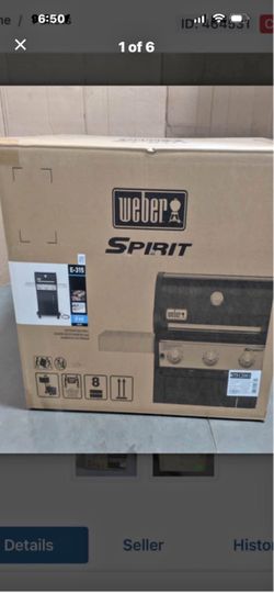 Weber Spirit E-315 3-Burner Natural Gas BBQ in Black