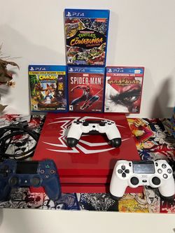 Sony PlayStation 4 Pro 1TB Limited Edition Marvel's Spider-Man Console Bundle