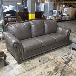 Leather Sofa 