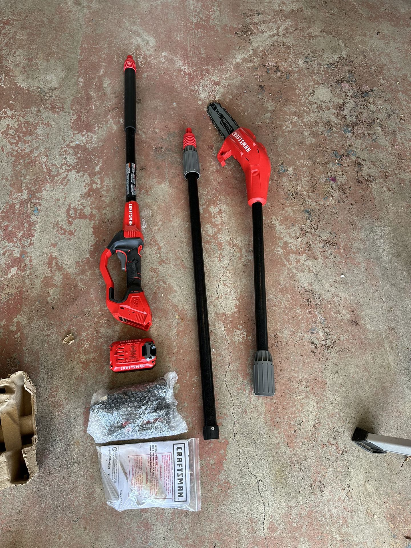 Craftsman 20v max pole saw