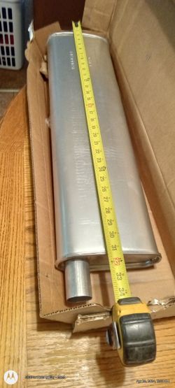 Two Mufflers 34 In Long 8 In Wide 2 Inch