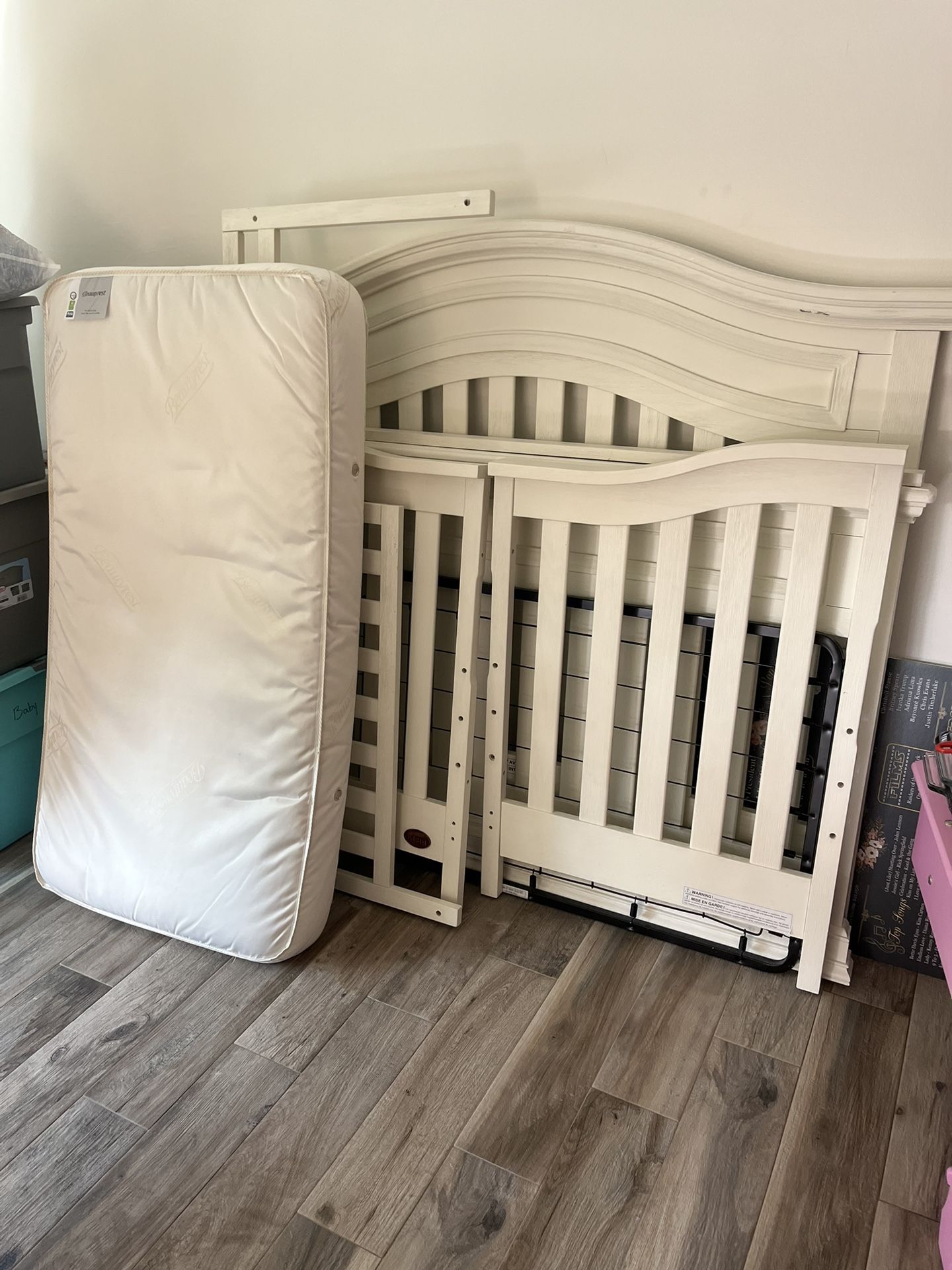 Baby Crib and Mattress