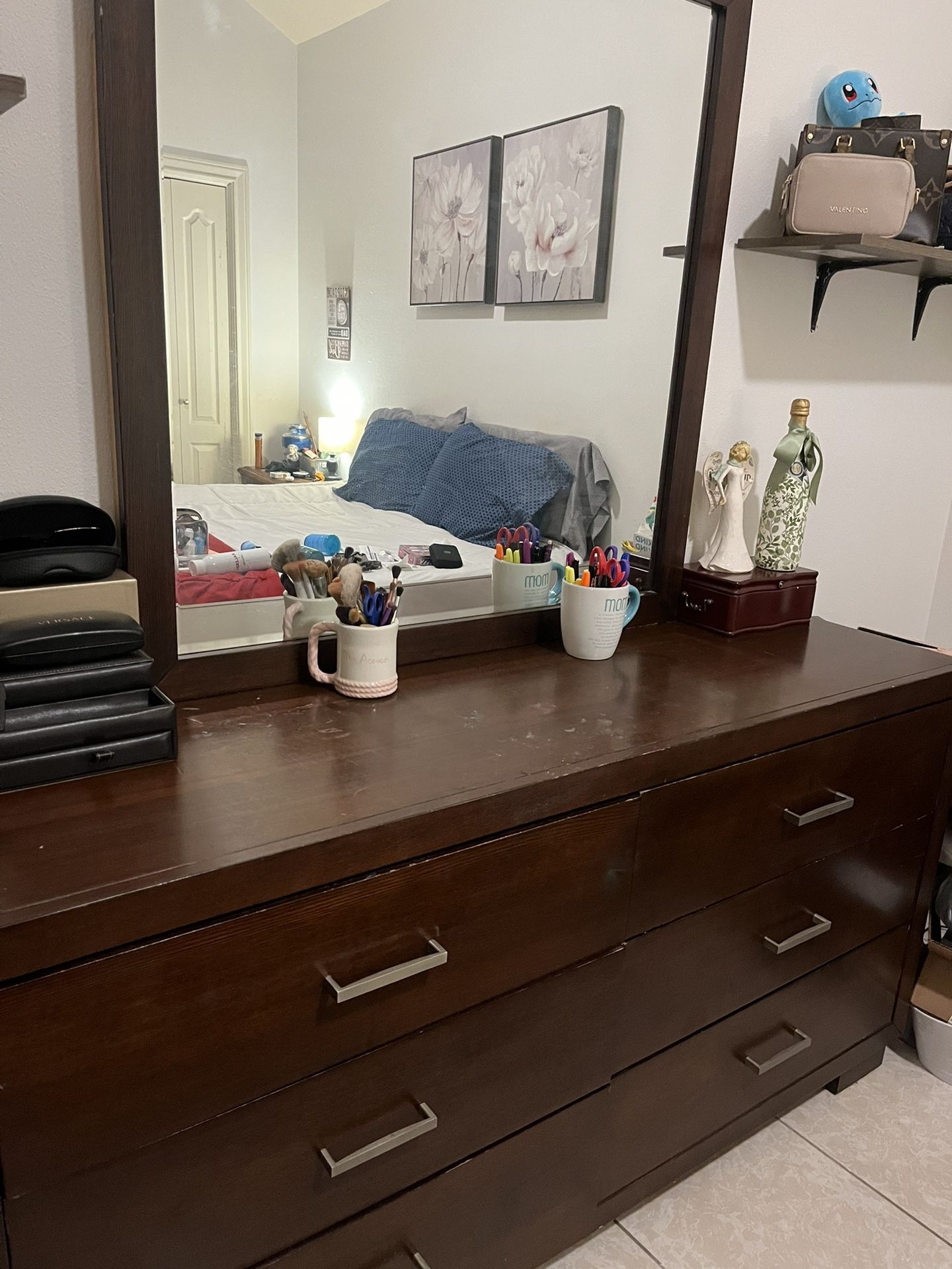 Dresser And Mirror