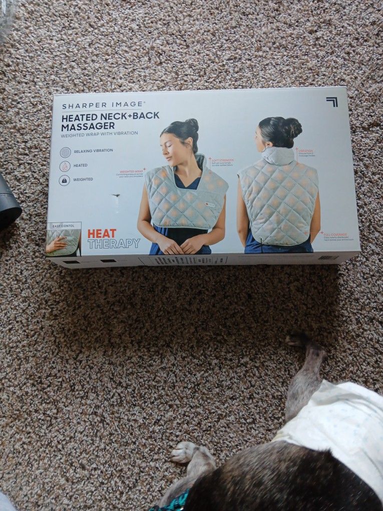 Heated Neck And Back Massager.
