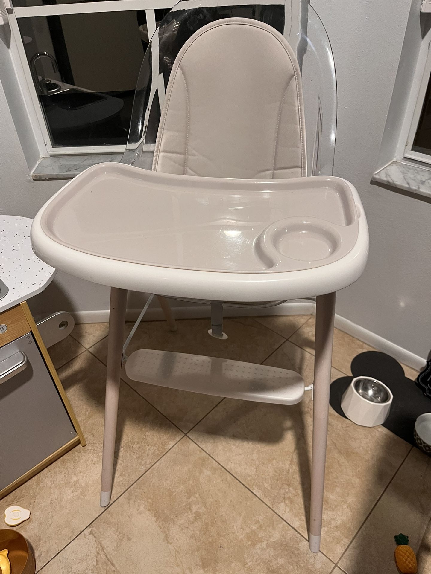 Deluxe Wooden High Chair For Babies