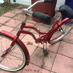 Clean 26 Inch Cruiser Bike Ready To Go.