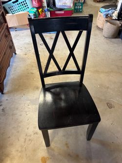 Wood dining chairs