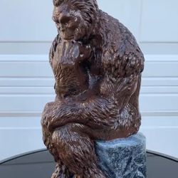 The Bigfoot Thinker Statue