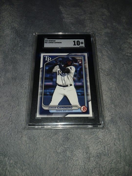 2024 Bowman Junior Caminero Rookie Card